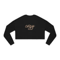 'Cozy Season' Women's Cropped Sweatshirt