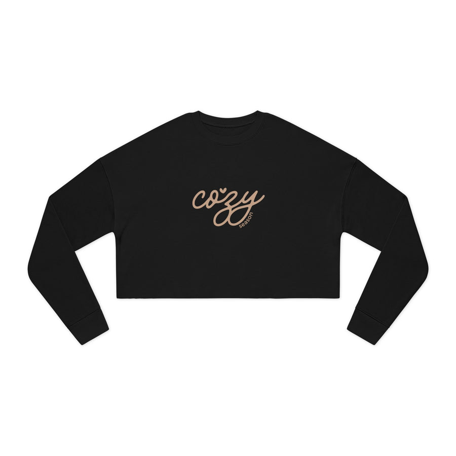 'Cozy Season' Women's Cropped Sweatshirt