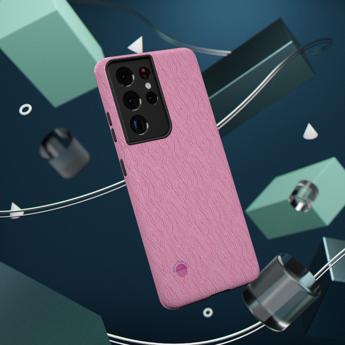 Android All over print pink zebra