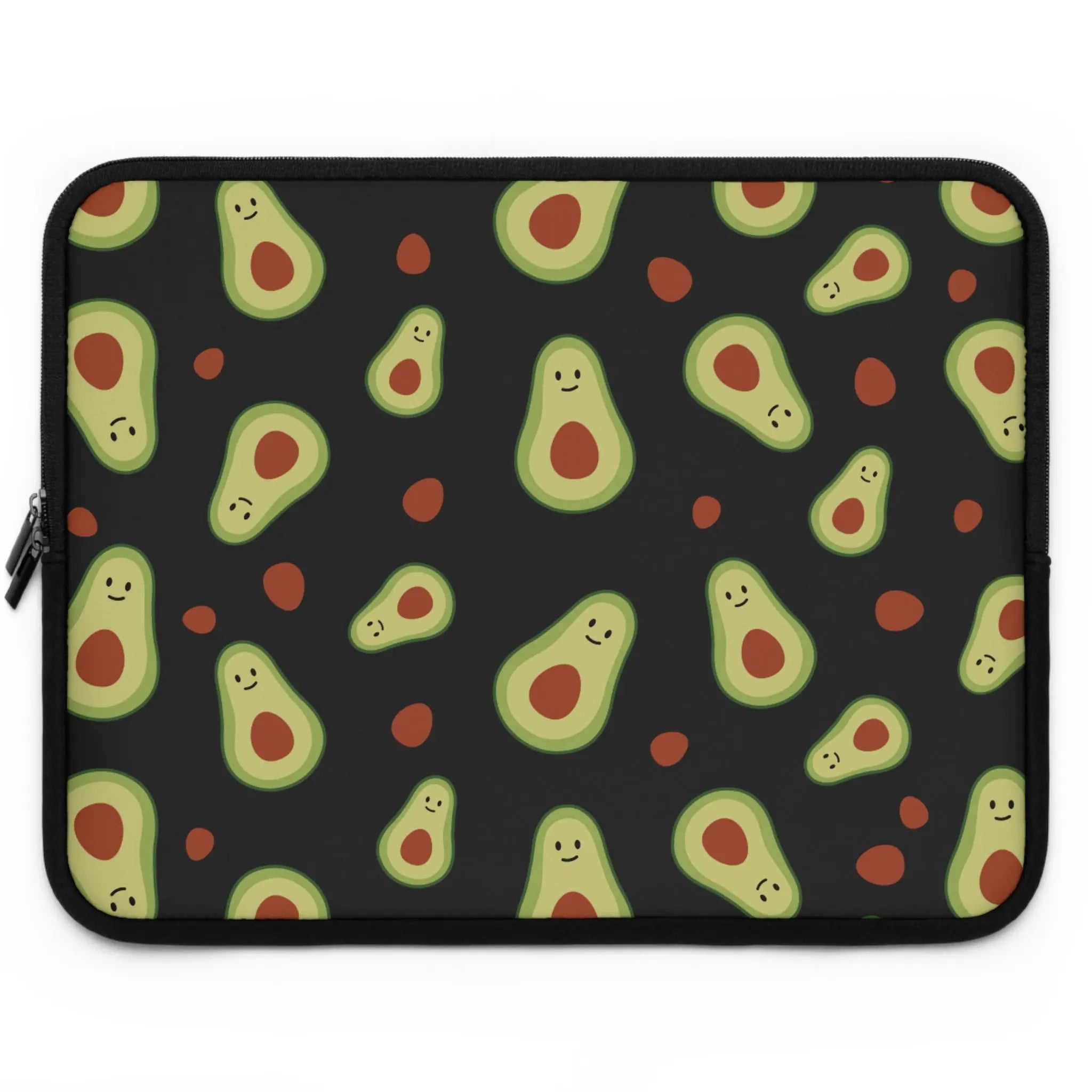 Cute Avocado Laptop Sleeve — Protective Case for MacBook & Laptops Printify