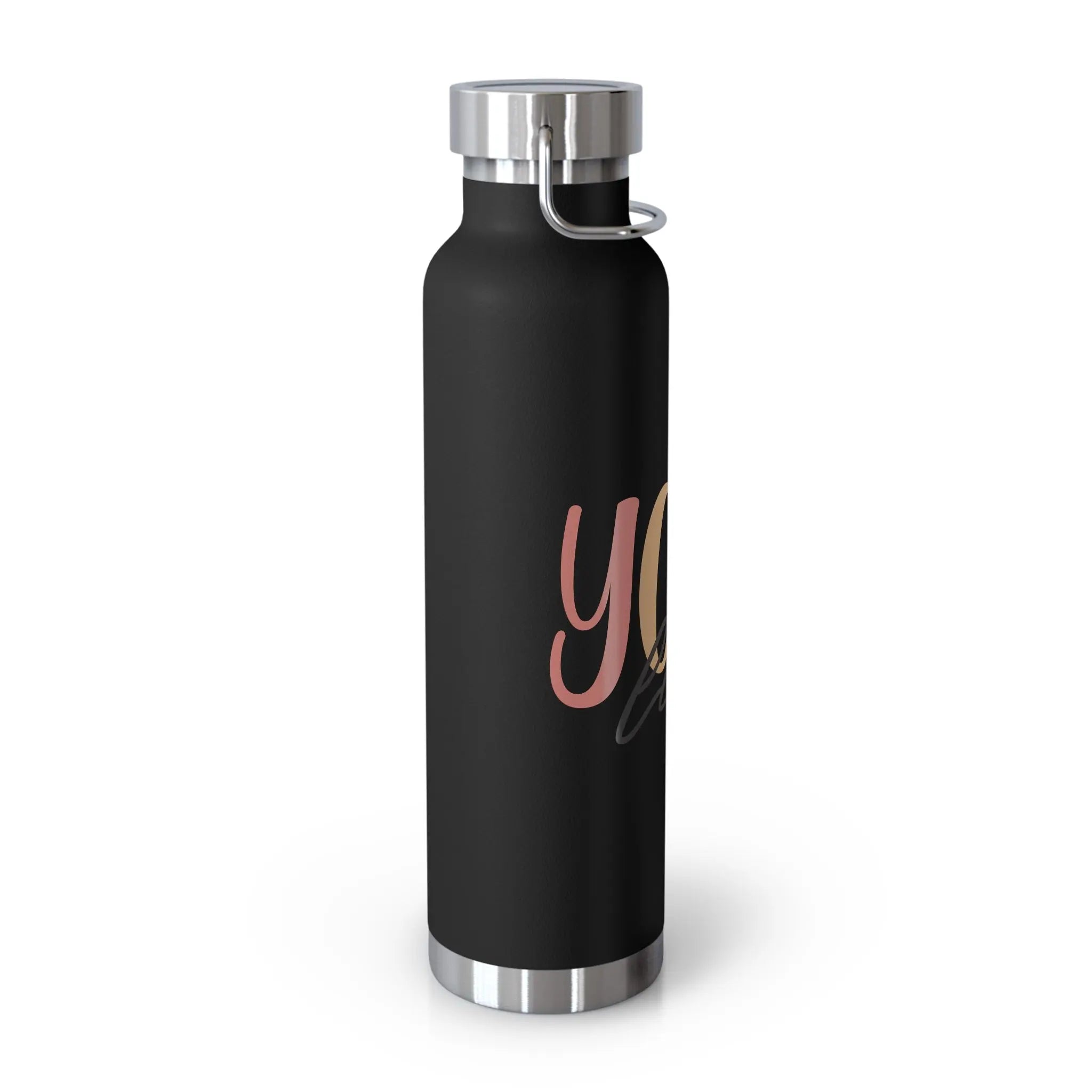 ‘Yoga Life’ Insulated Bottle, 22oz Printify