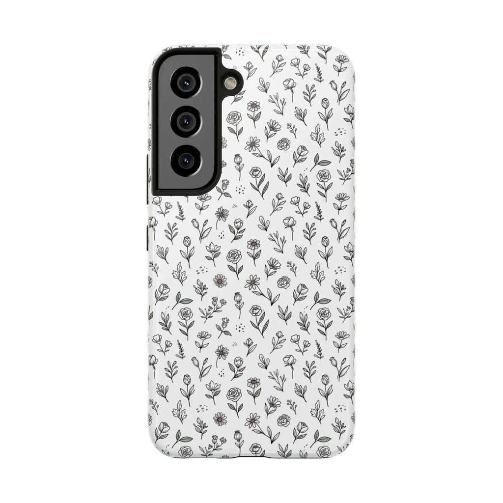 Floral Summer Vibe Phone Case — Tough Protective Floral All-Over Print Printify
