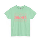 Pink "SUMMER" Graphic Tee — Summer Repeat Printify