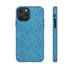 All over print iphone cases aqua blue