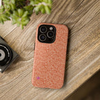 Micro-design phone cases orange