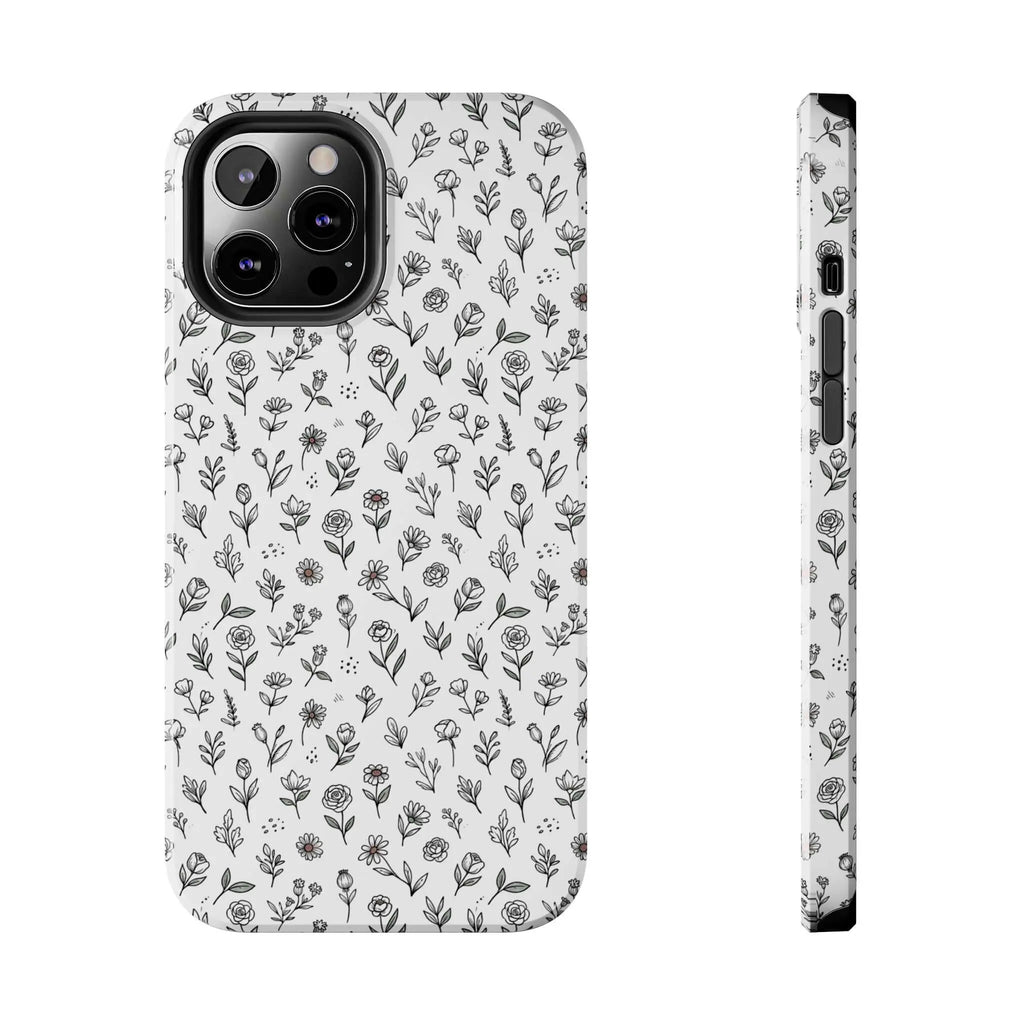 Floral Summer Vibe Phone Case — Tough Protective Floral All‑Over Print Printify