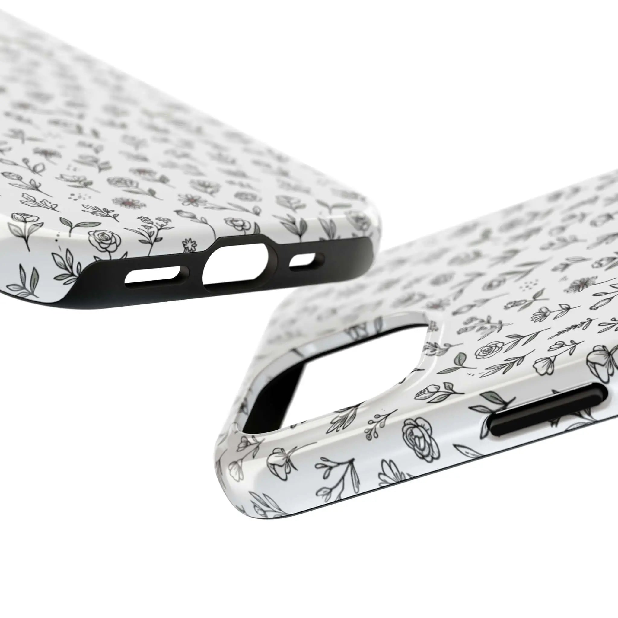 Floral Summer Vibe Phone Case — Tough Protective Floral All-Over Print Printify