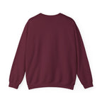 Cozy Crewneck Sweatshirt — Minimal 'COZY.' Soft White Pullover