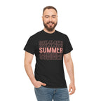 Pink "SUMMER" Graphic Tee — Summer Repeat Printify
