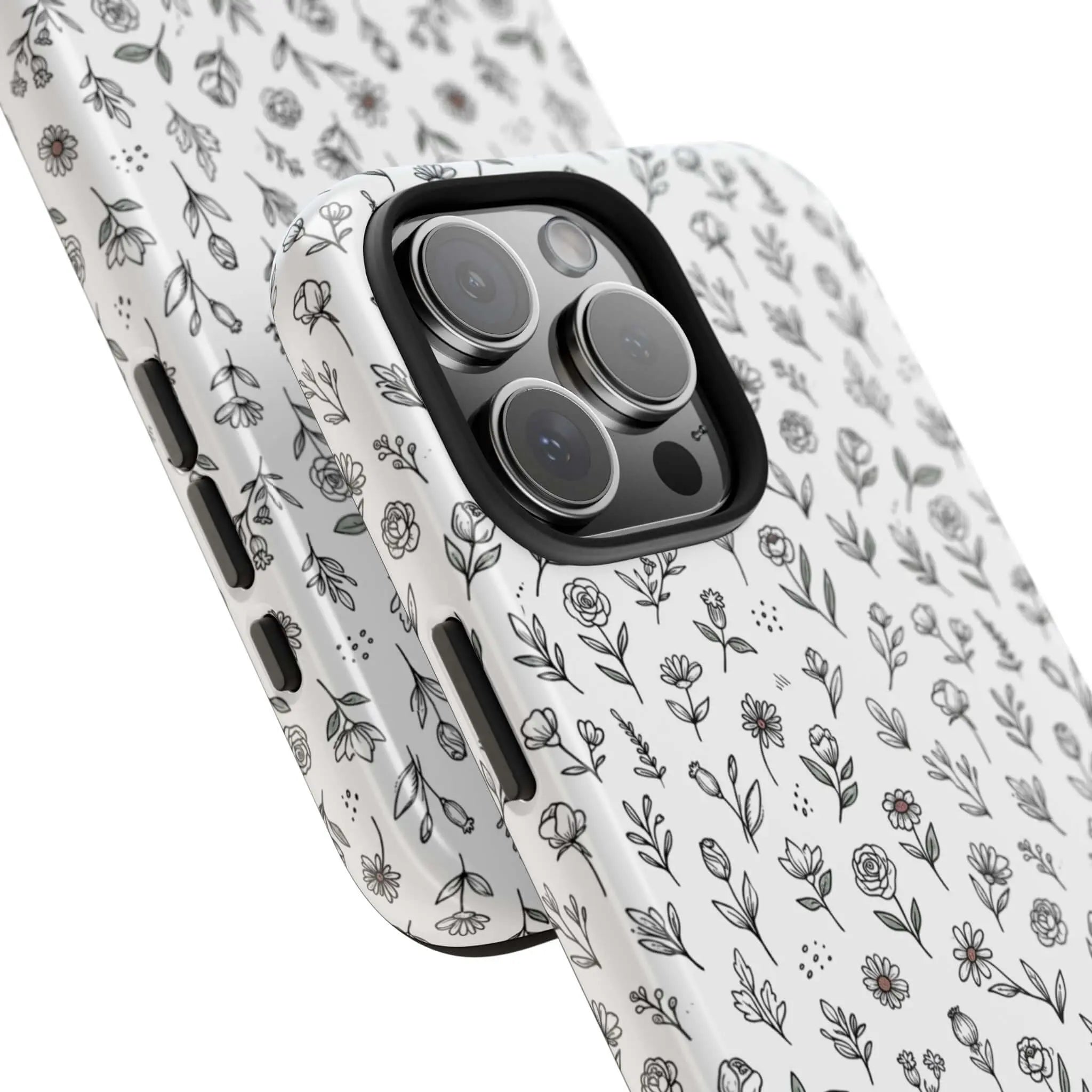 Floral Summer Vibe Phone Case — Tough Protective Floral All‑Over Print Printify