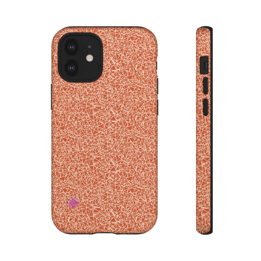 Micro-design phone cases orange