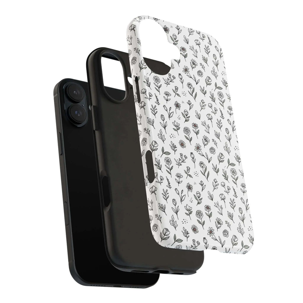 Floral Summer Vibe Phone Case — Tough Protective Floral All‑Over Print Printify