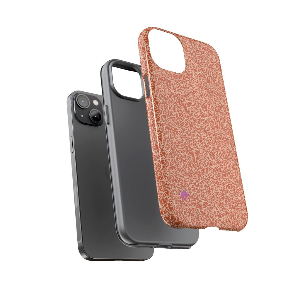 Micro-design phone cases orange