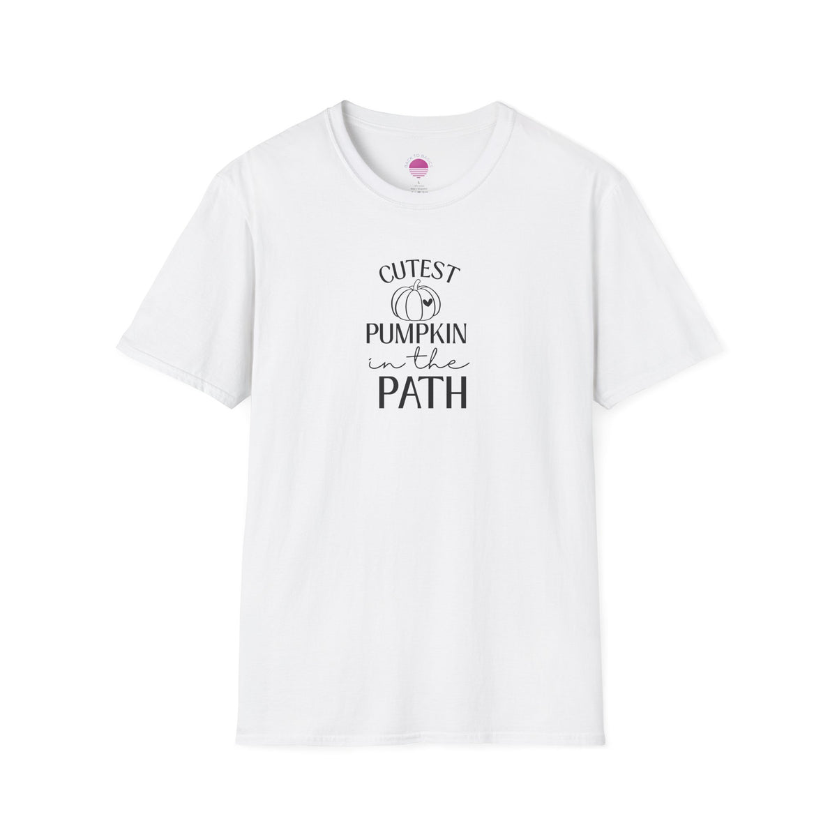 T-Shirt — "Cutest Pumpkin in the Path" Fall Graphic Tee