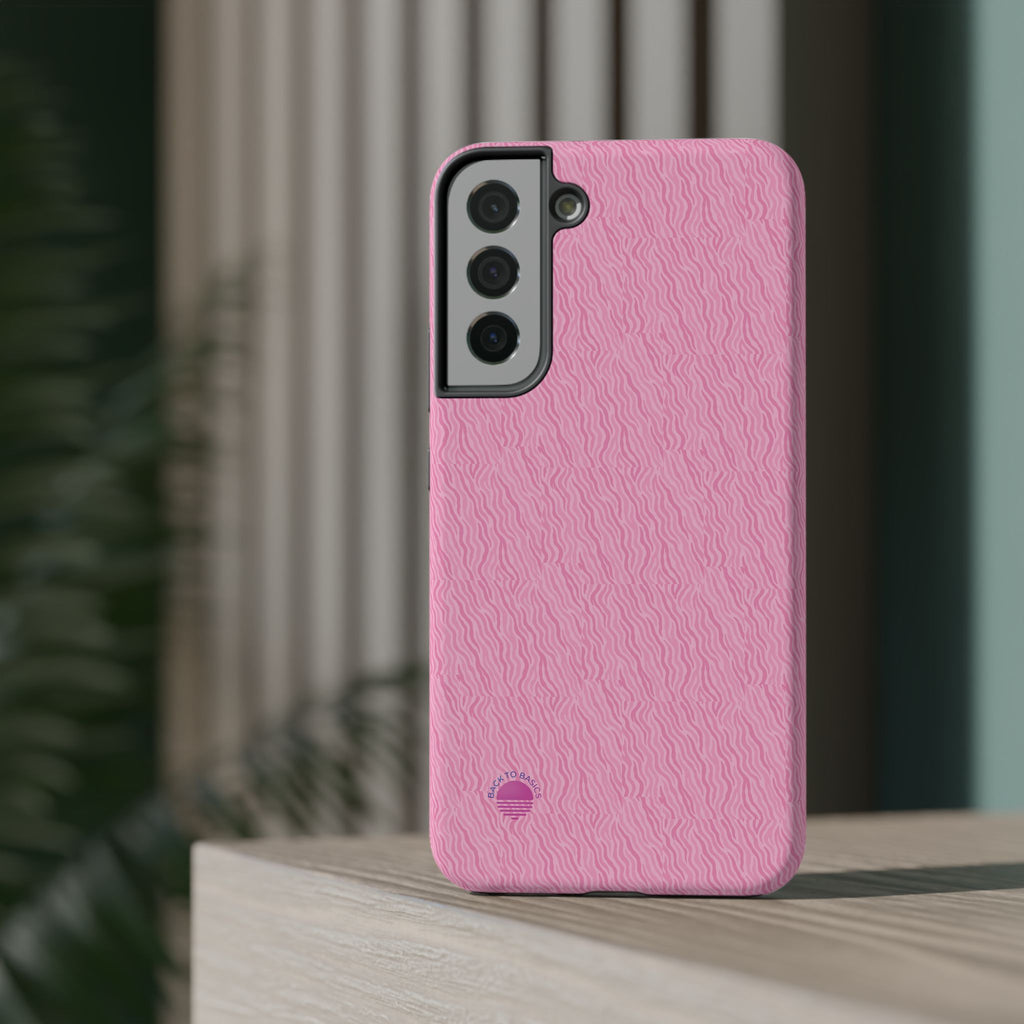 Android All over print pink zebra
