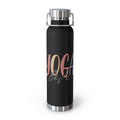 ‘Yoga Life’ Insulated Bottle, 22oz Printify