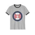 Retro Starburst Ringer T-Shirt Printify Back To Basics