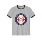 Retro Starburst Ringer T-Shirt Printify Back To Basics