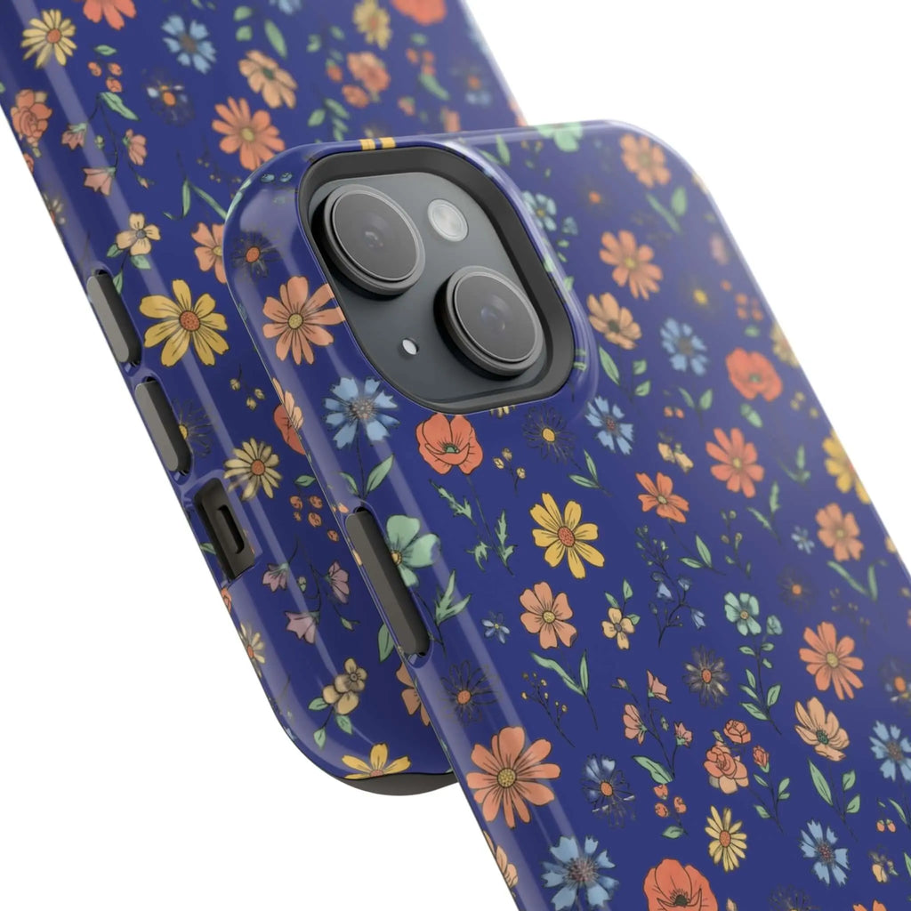 Floral All-Over Seasonal Print Phone Case — Magnetic Impact-Resistant Printify