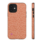 Micro-design phone cases orange