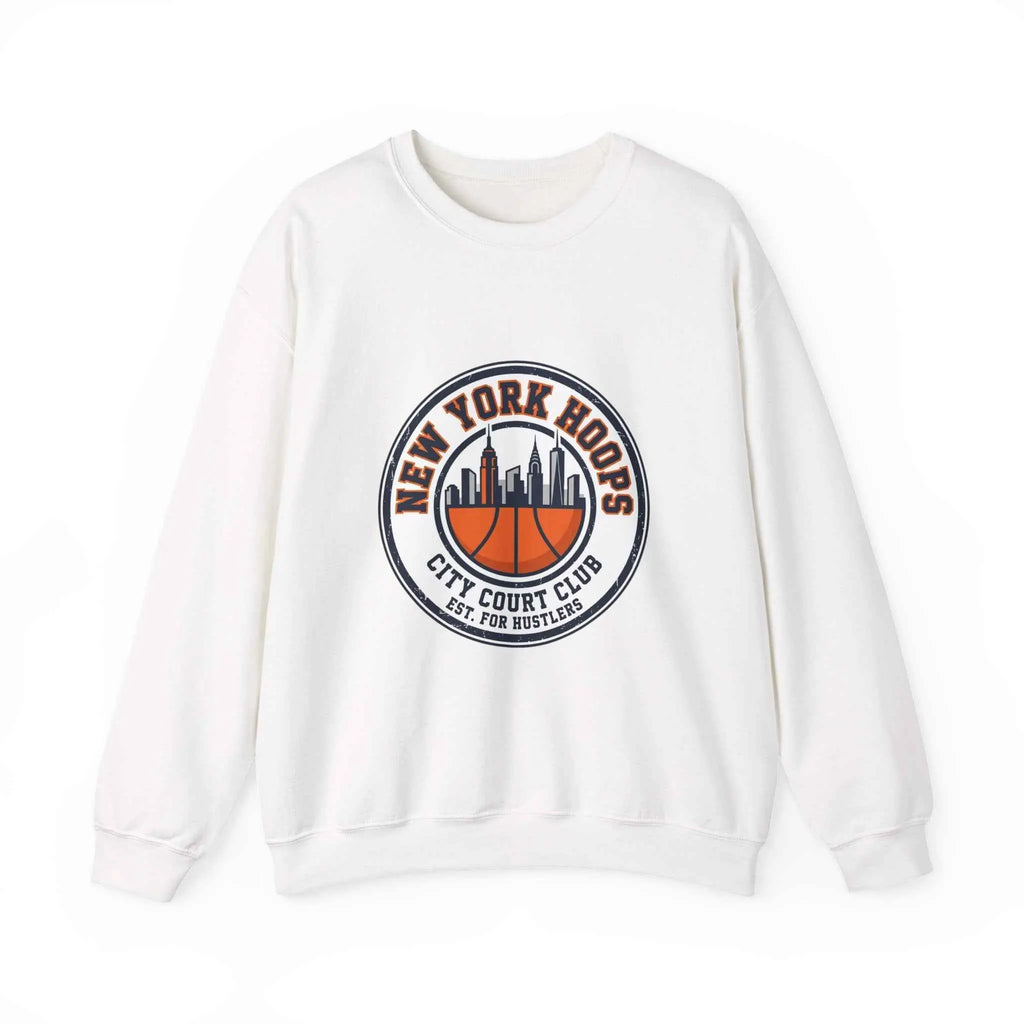 New York Hoops Varsity Crewneck Sweatshirt | city basketball, collegiate