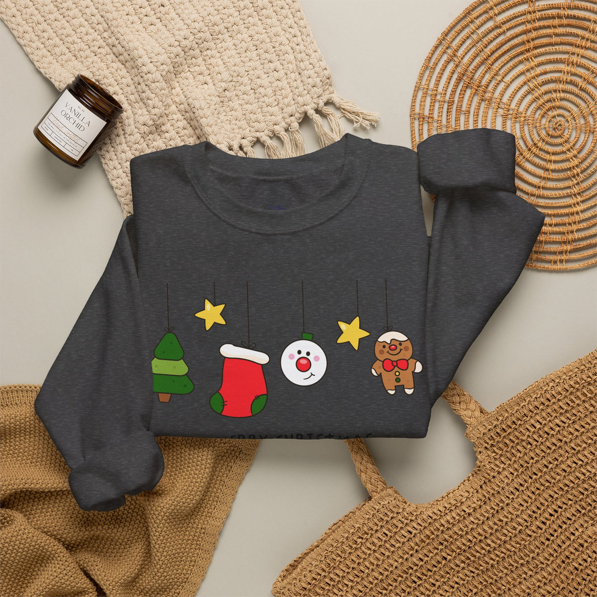 Merry Christmas Festive Character Sweatshirt (global)