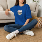 Star Spangled est. 1776 Vintage Van T-Shirt — Patriotic American Flag Tee Printify