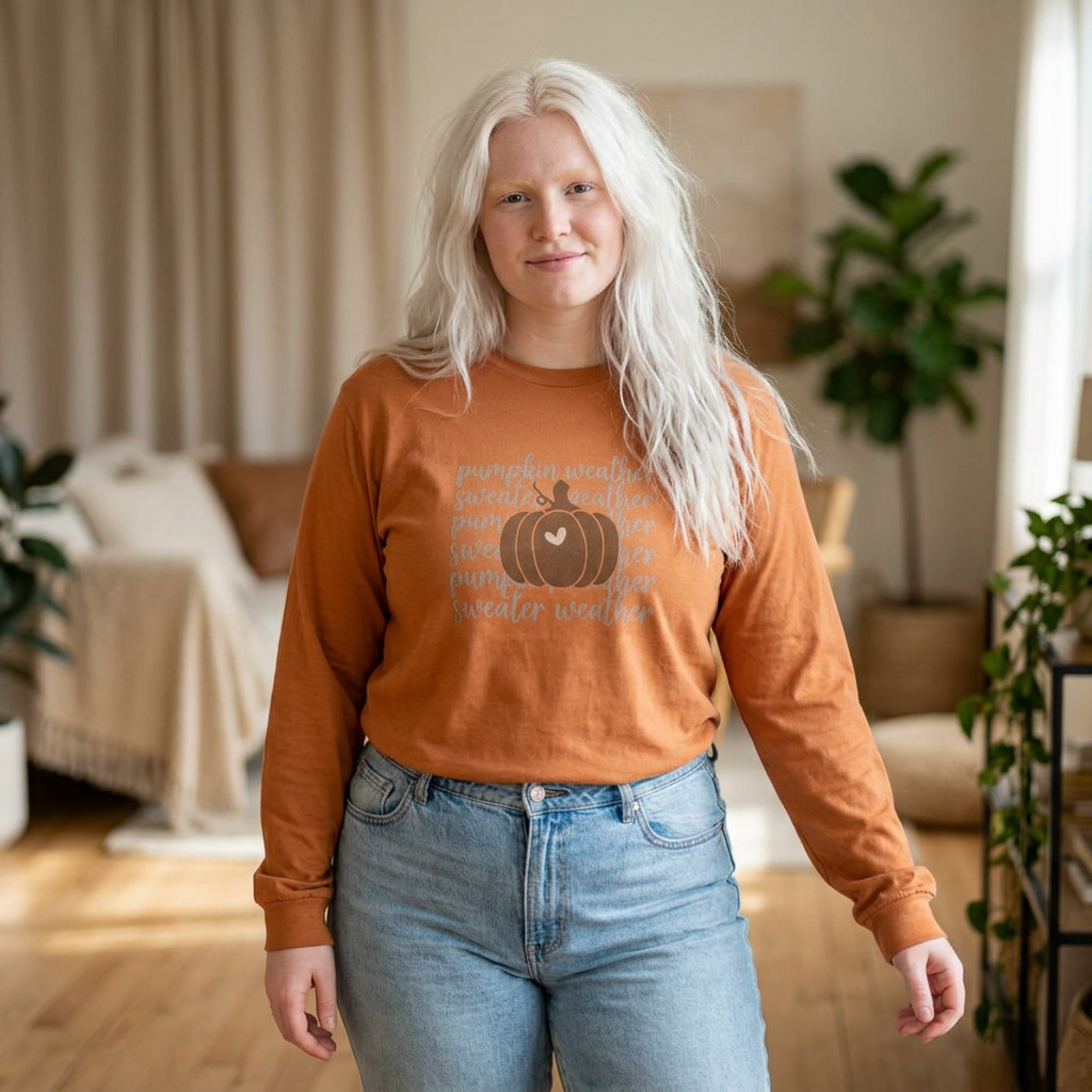 Pumpkin Weather Long Sleeve Tee