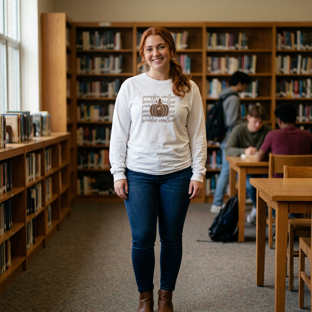 Pumpkin Weather Long Sleeve Tee