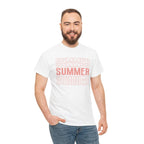 Pink "SUMMER" Graphic Tee — Summer Repeat Printify