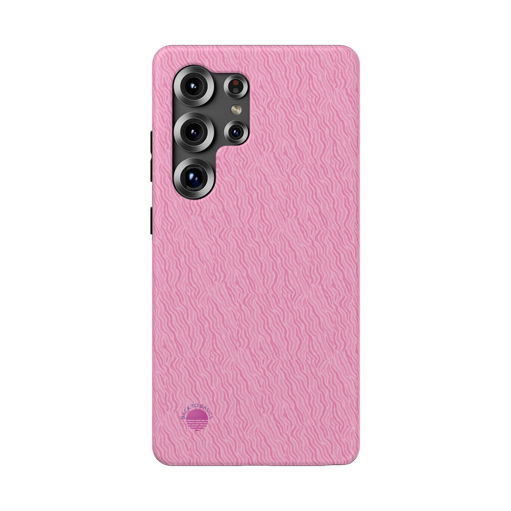 Android All over print pink zebra