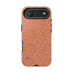 Micro-design phone cases orange