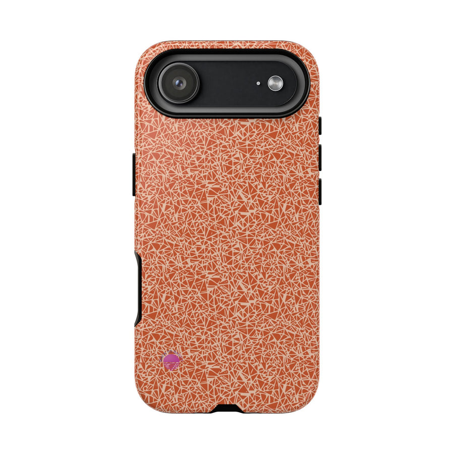 Micro-design phone cases orange