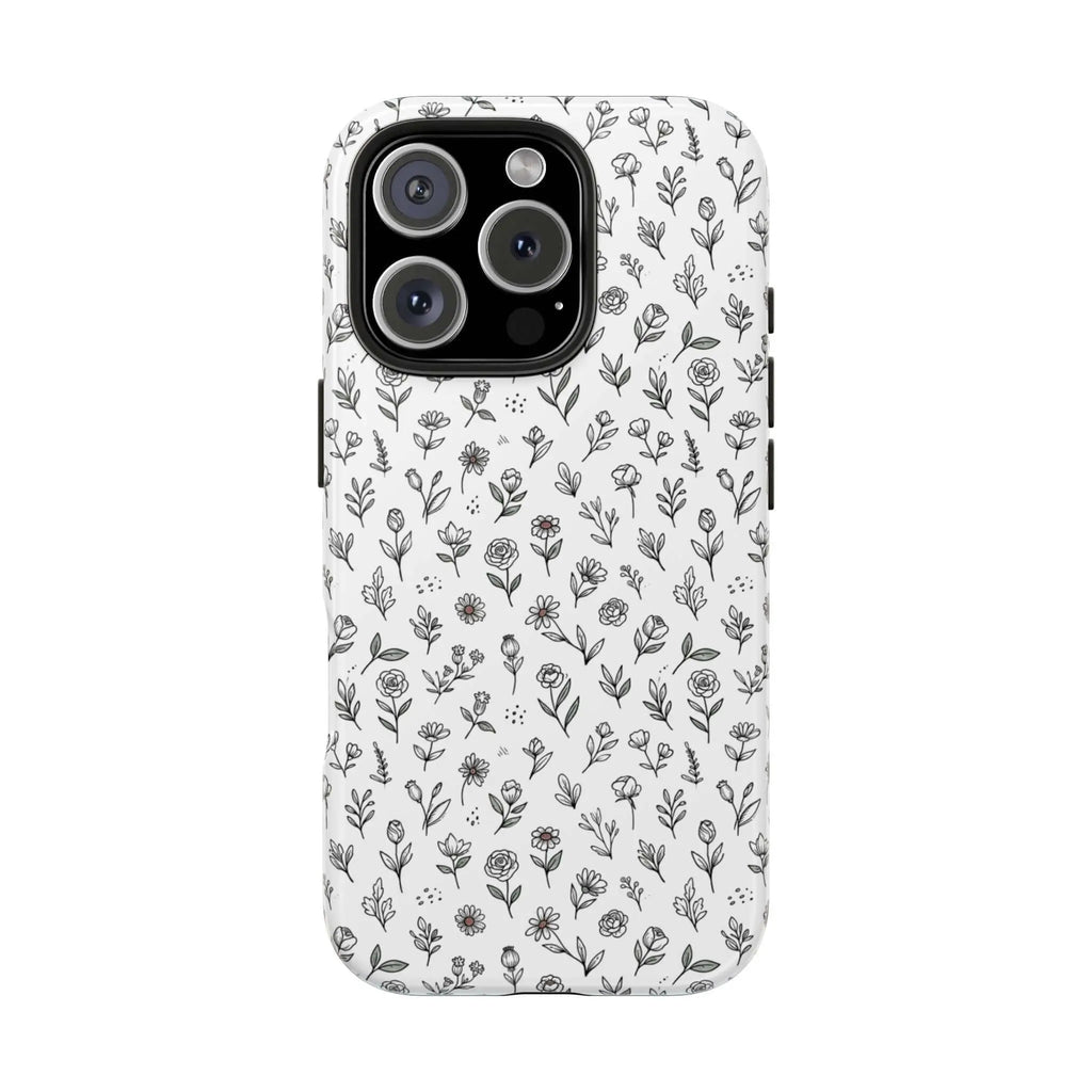 Floral Summer Vibe Phone Case — Tough Protective Floral All‑Over Print Printify