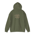 Let’s Get Cozy Hoodie with “Tis the Season to Be Cozy” on the back Soft Holiday Pullover