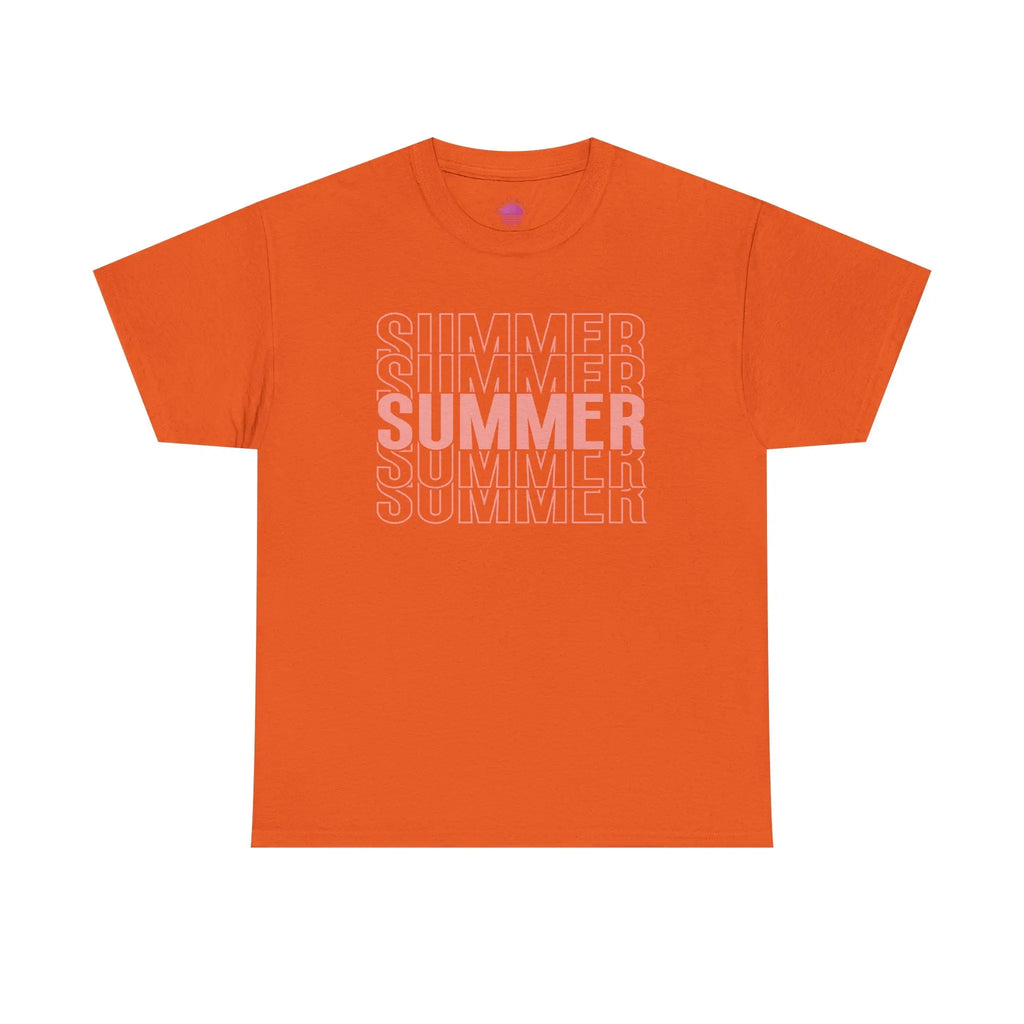Pink "SUMMER" Graphic Tee — Summer Repeat Printify