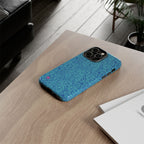 All over print iphone cases aqua blue