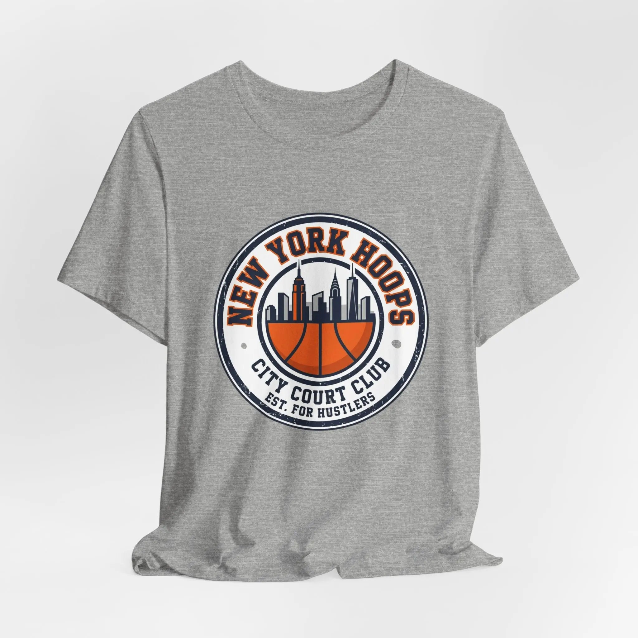 City Court Club Basketball Tee | Varsity, Collegiate Streetwear Printify