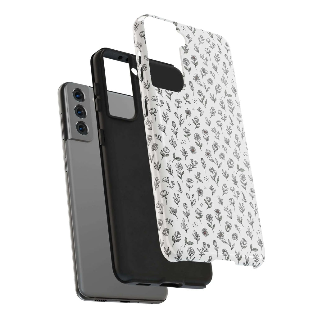 Floral Summer Vibe Phone Case — Tough Protective Floral All‑Over Print Printify