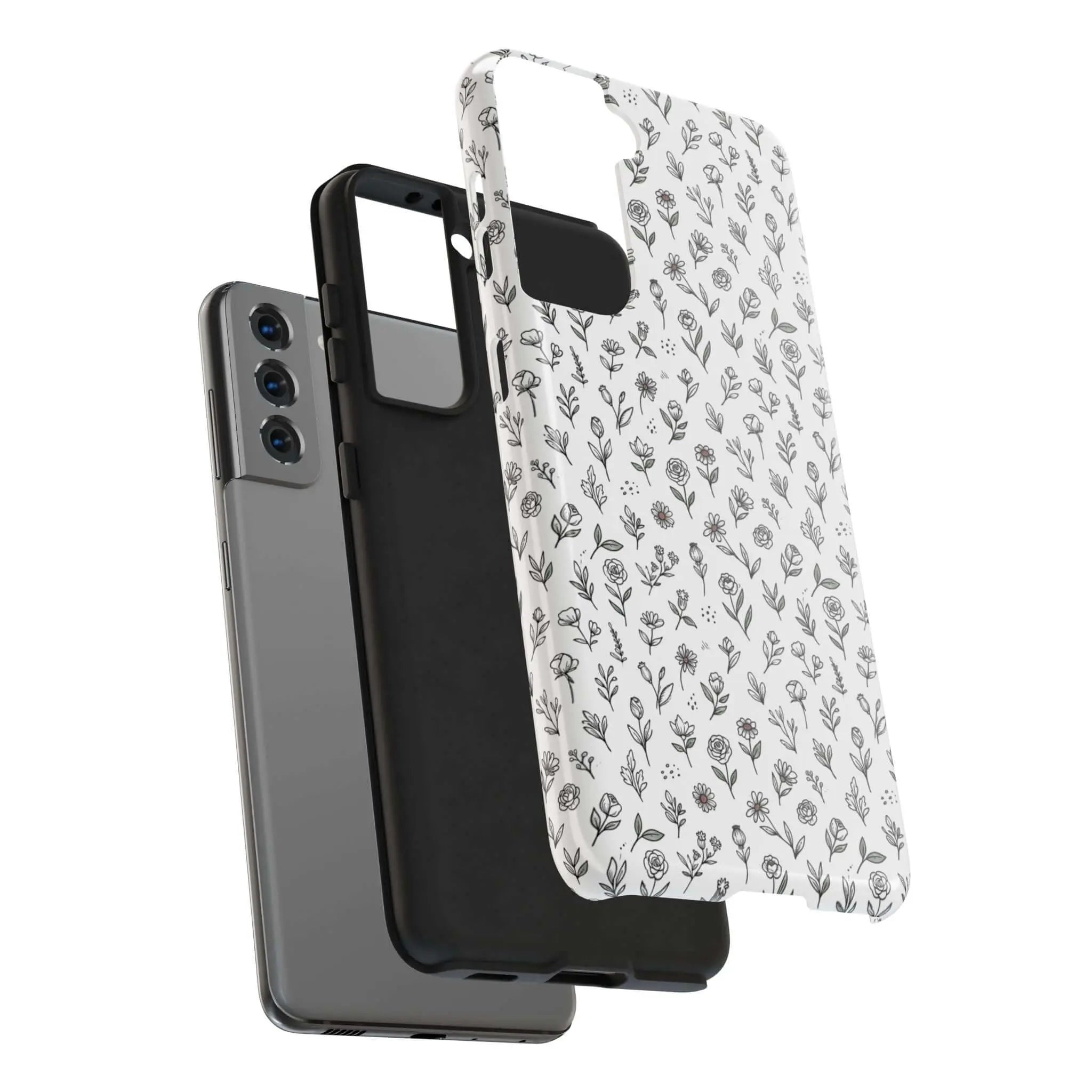 Floral Summer Vibe Phone Case — Tough Protective Floral All‑Over Print Printify