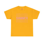 Pink "SUMMER" Graphic Tee — Summer Repeat Printify