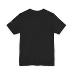 Patriotic Starburst Tee — Red, White & Blue Round Emblem T-Shirt