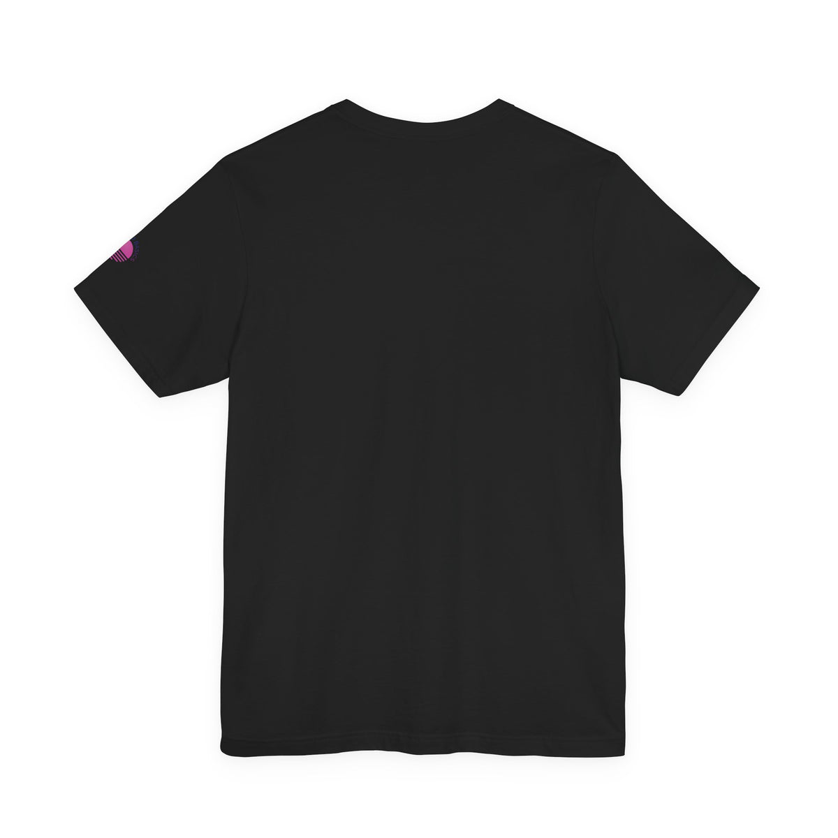 Patriotic Starburst Tee — Red, White & Blue Round Emblem T-Shirt