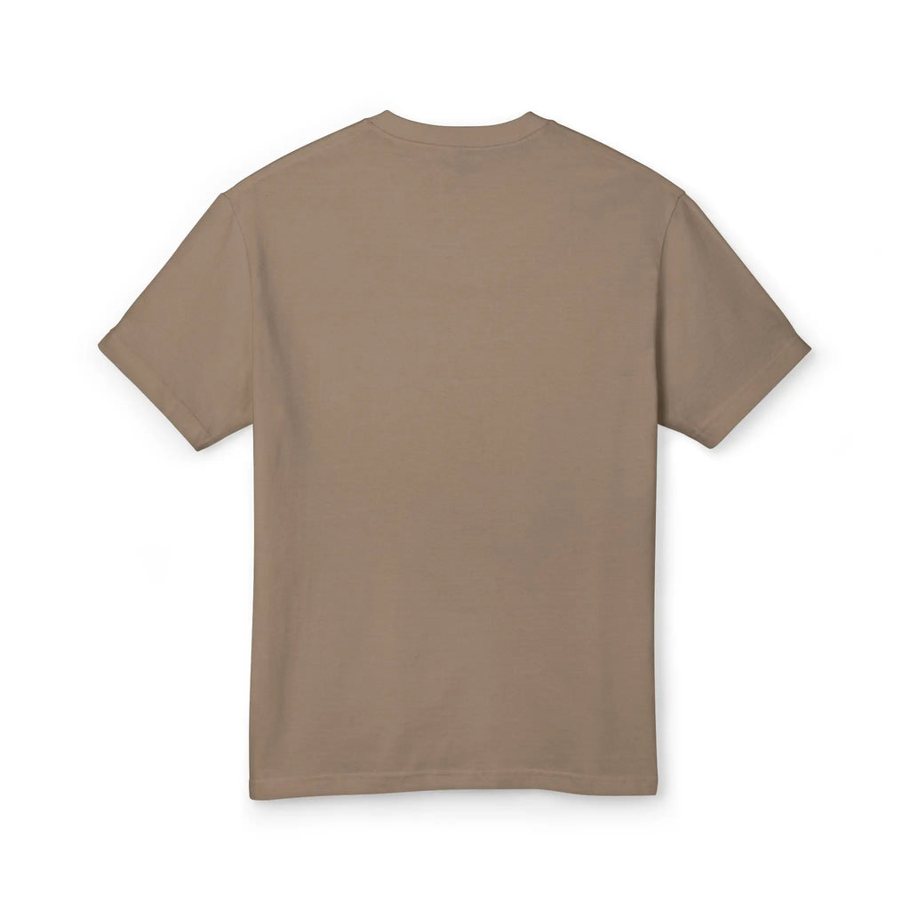 Motivational Unisex Heavyweight Tee - 'Never Give Up' Printify