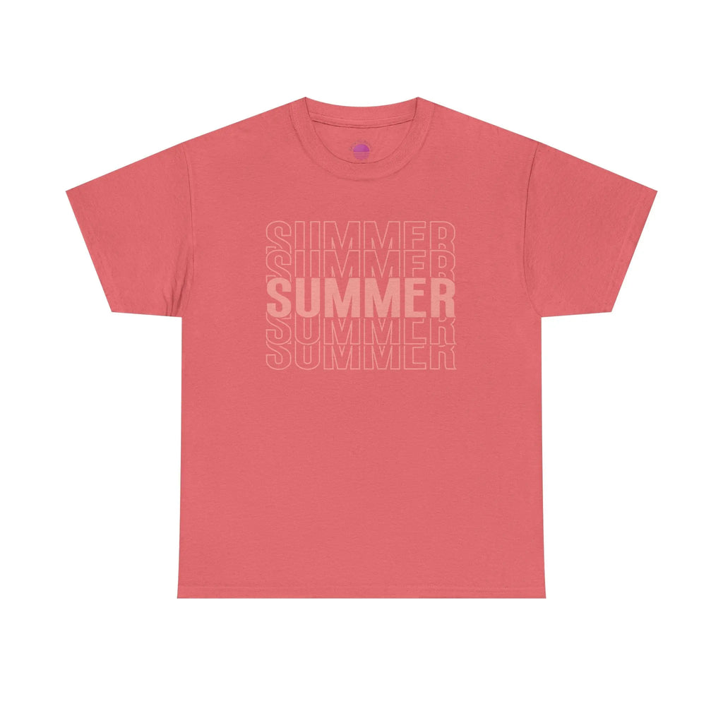 Pink "SUMMER" Graphic Tee — Summer Repeat Printify
