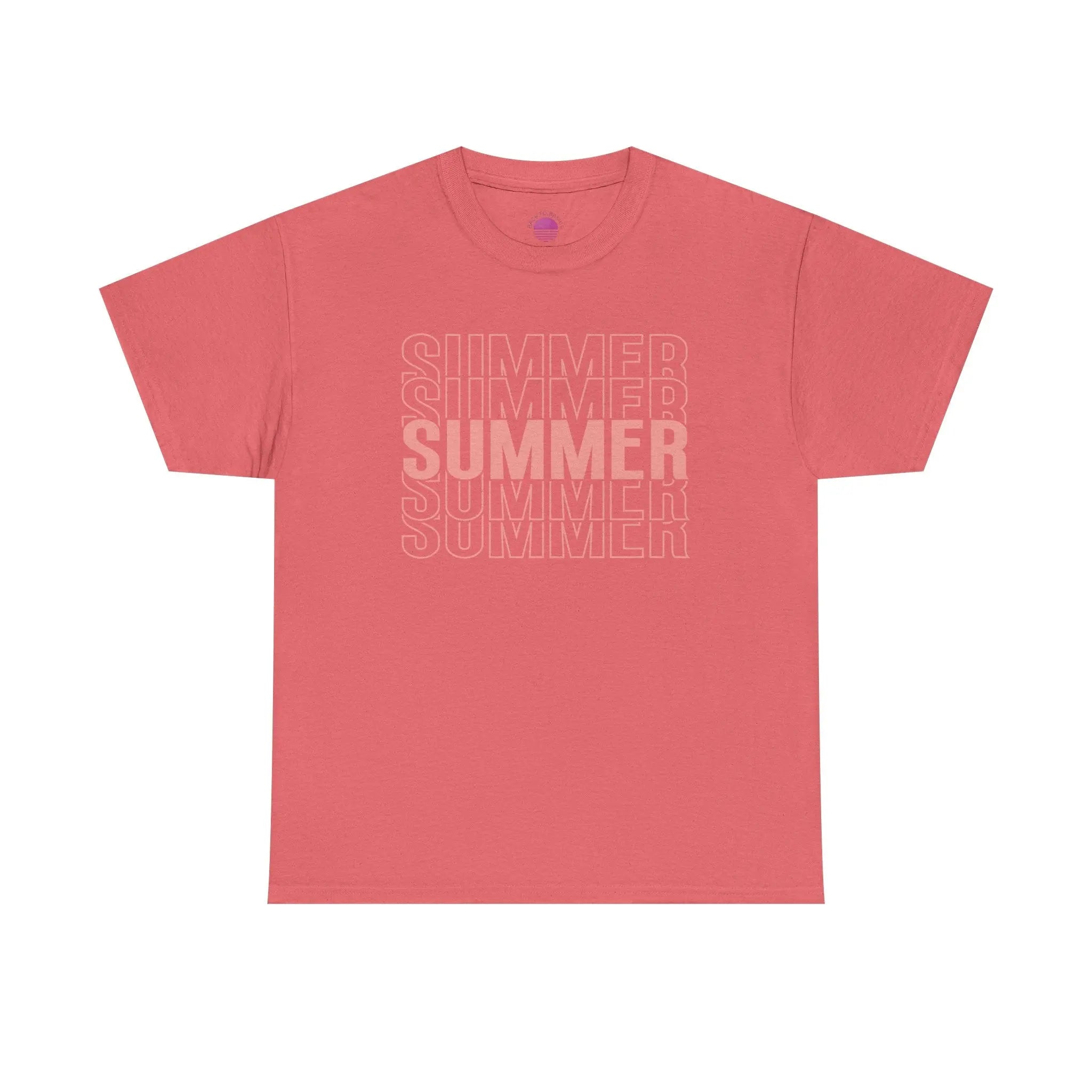 Pink "SUMMER" Graphic Tee — Summer Repeat Printify