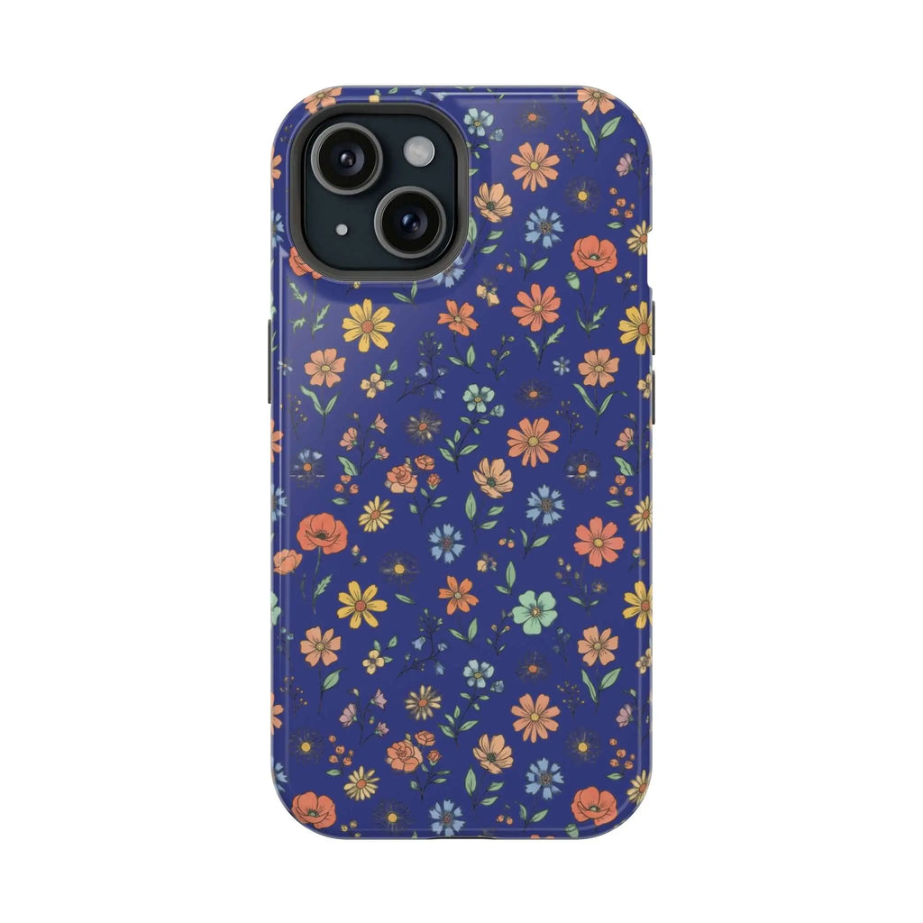 Floral All-Over Seasonal Print Phone Case — Magnetic Impact-Resistant Printify