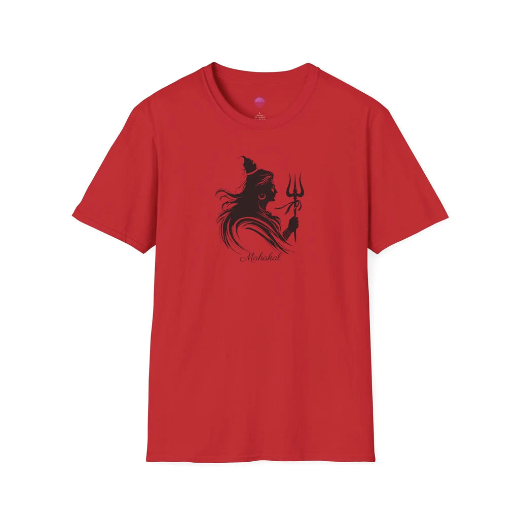 Shiva Trident Tee — Minimal Hindu God Mahadev T-Shirt Printify