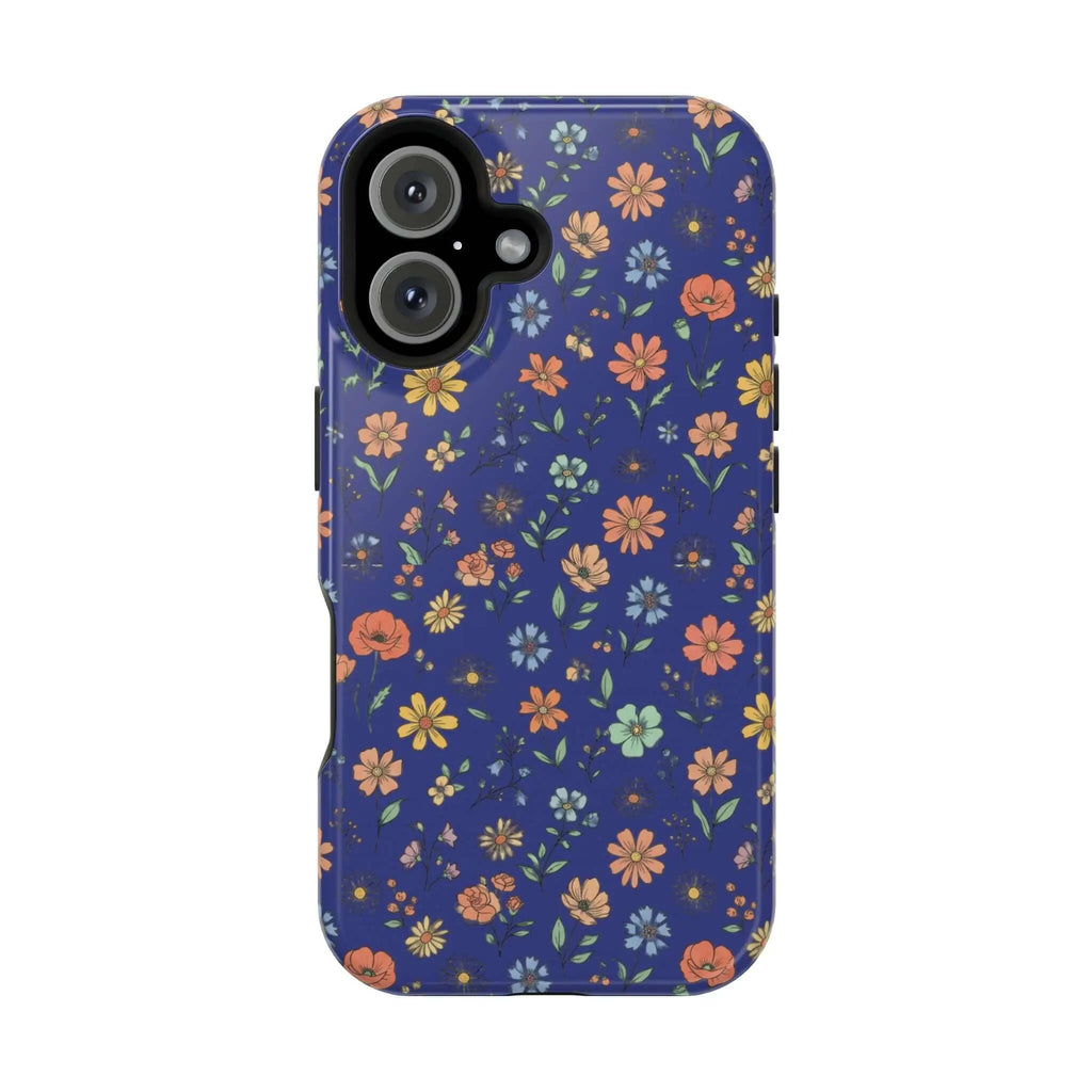 Floral All-Over Seasonal Print Phone Case — Magnetic Impact-Resistant Printify