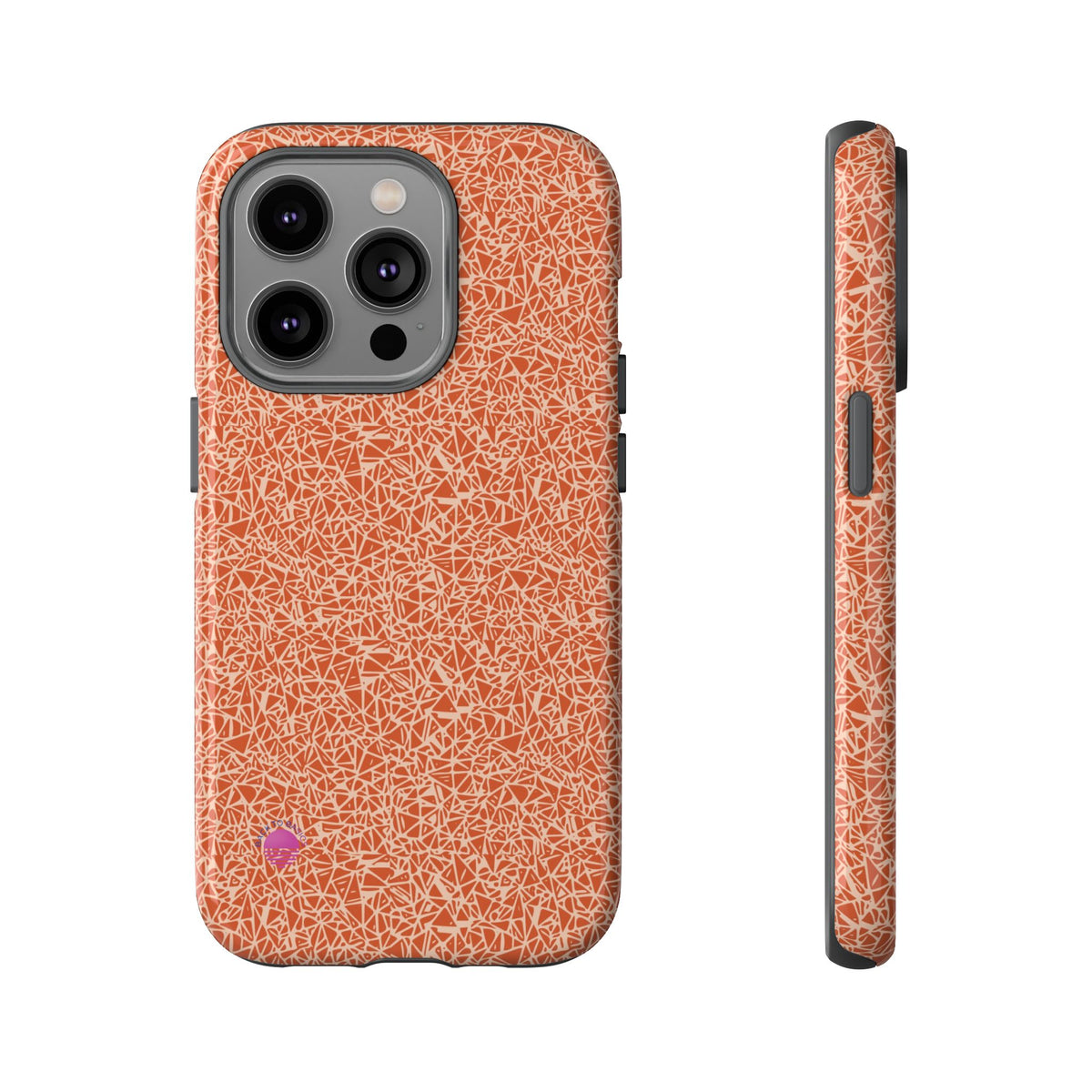 Micro-design phone cases orange